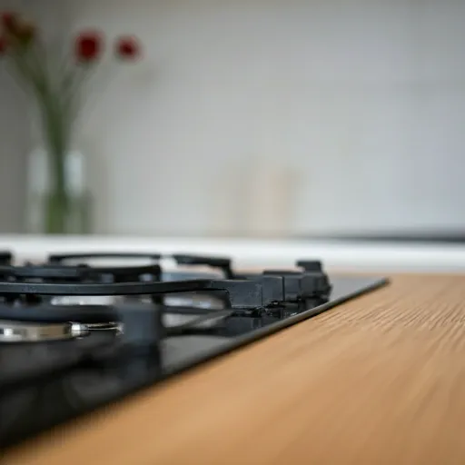 Detail of high quality kitchen renovation