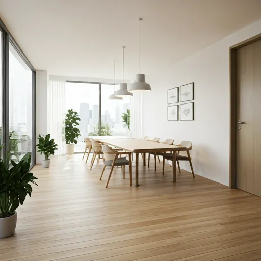 Modern corporate office interior